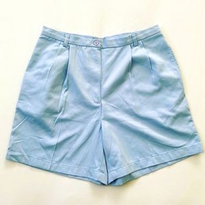 🔹 Vintage Light Blue Highwaisted Short 🔹